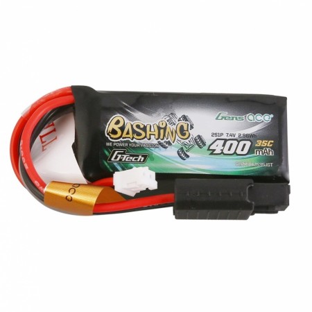 2s 400mAh - 35C - Gens Ace Bashing SCX24 G-Tech