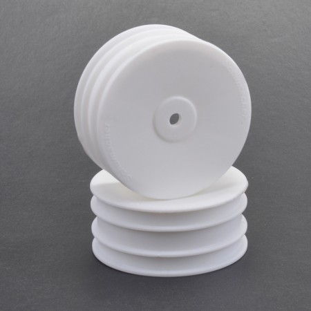 Wheel; Hex Front - White - 4wd - pr Wheel Fitting - Hex - 12mm