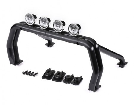 Traxxas 9262R - Roll Bar Black w/ Mounts Chevrolet K10, Ford F-150
