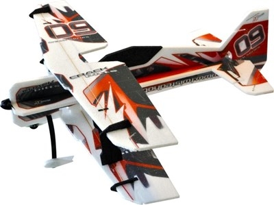 RCF Backyard Crack Pitts EPP ARF Black/Red - Kit