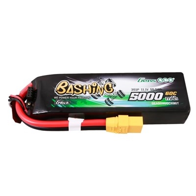  3s 5000mAh - 60C - Gens Ace XT90 Bashing Series