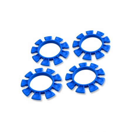 JC Satellite Tire Gluing Rubber Bands-Blue