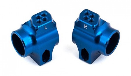 B6 FT Blue Aluminum Rear Hubs