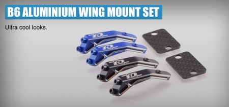 B6 ALUMINIUM WING MOUNT SET