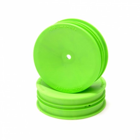 WHEEL; HEX - FRONT SLIM - 2WD - GREEN -PR