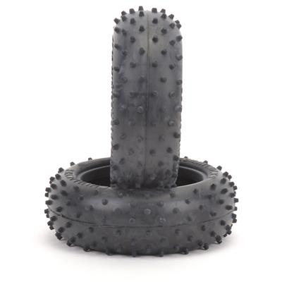 MINI SPIKE 2; FRONT TYRES - YELLOW (PR)