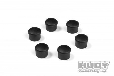 HUDY Cap for 18mm Handle Black (6)