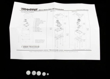 Traxxas 2064 - Gear Set for Servo 2065