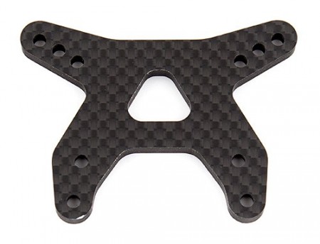 B6.3 Front Shock Tower, gull-wing, graphite