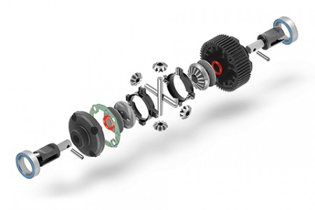 XR-325100 XB2 Active Differential Front/Rear Set