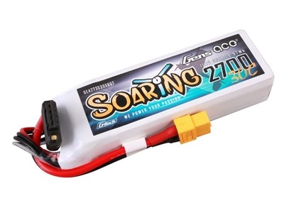  3s 2700mAh - 30C - Gens Ace Soaring G-Tech XT60