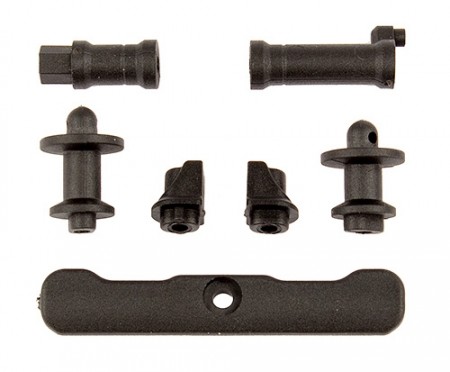RC10B74 Bumper and Post Set