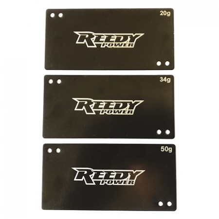 Shorty Battery Weight Set, 20g, 34g, 50g